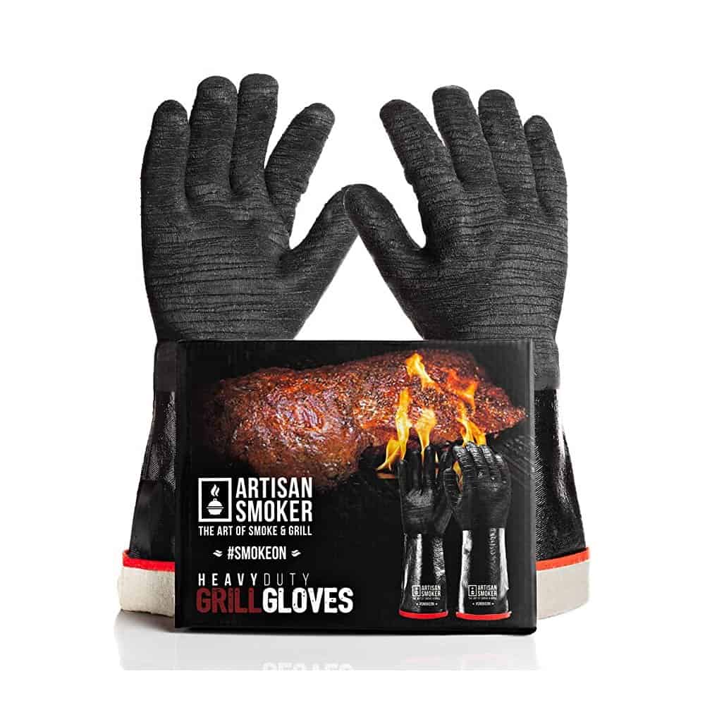 Heat Resistant Gloves for Grill - Artisan Smoker